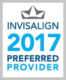 2017 Invisalign Dentist award logo
